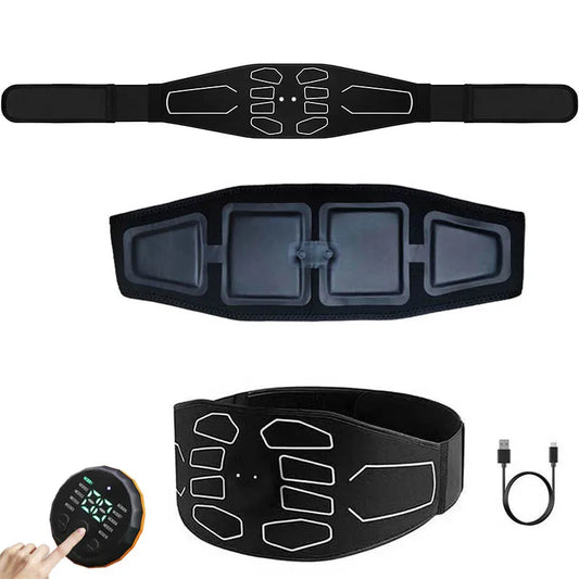 Masajeador Abdominal de 120cm, cinturón de cintura, equipo de Fitness, tóner muscular, entrenamiento muscular Abdominal